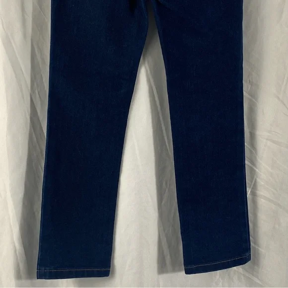 The Children’s Place Girl Skinny Dark Blue Jeans Waist Adjustable Band Size 6 - Picture 16 of 16